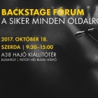 Pénzügyek, showcase fesztiválok, szövegírás, dalszerzés – folytatódik a Backstage fórum
